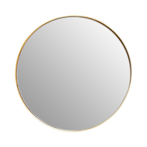 Fairmont Park Neibert Round Metal Wall Mirror Wayfair Co Uk